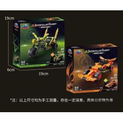 GBL KY1134 1134 CHARIOT TRỞ LẠI GIỮA CÁC VÌ SAO SUNSET STORM bộ đồ chơi xếp lắp ráp ghép mô hình Technic Kỹ Thuật Công Nghệ Cao Mô Hình Phương Tiện 98 khối