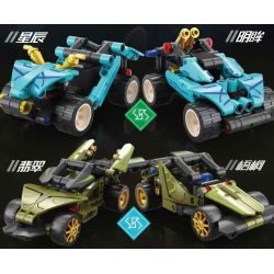 GBL KY1136 1136 CHARIOT TRỞ LẠI GIỮA CÁC VÌ SAO ĐÔI MẮT SÁNG bộ đồ chơi xếp lắp ráp ghép mô hình Technic Kỹ Thuật Công Nghệ Cao Mô Hình Phương Tiện 96 khối