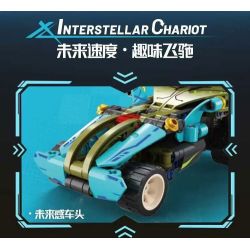 GBL KY1136 1136 CHARIOT TRỞ LẠI GIỮA CÁC VÌ SAO ĐÔI MẮT SÁNG bộ đồ chơi xếp lắp ráp ghép mô hình Technic Kỹ Thuật Công Nghệ Cao Mô Hình Phương Tiện 96 khối