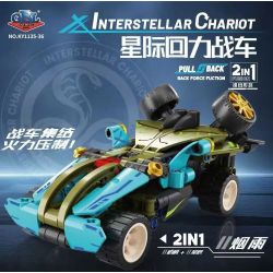 GBL KY1136 1136 CHARIOT TRỞ LẠI GIỮA CÁC VÌ SAO ĐÔI MẮT SÁNG bộ đồ chơi xếp lắp ráp ghép mô hình Technic Kỹ Thuật Công Nghệ Cao Mô Hình Phương Tiện 96 khối