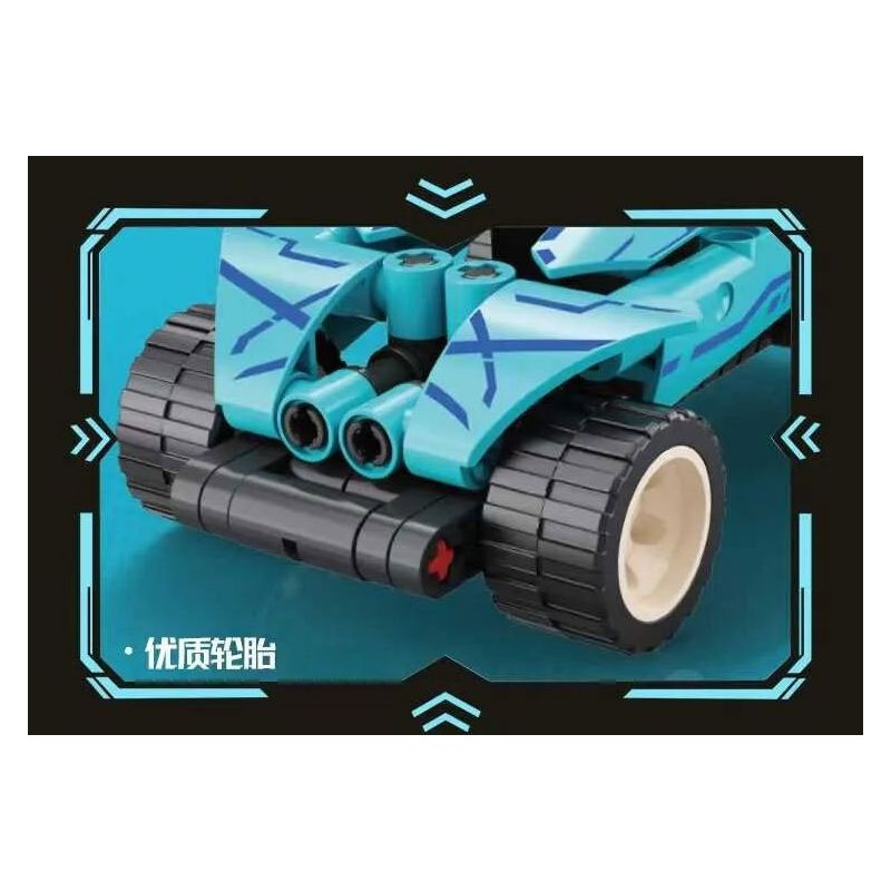 GBL KY1136 1136 CHARIOT TRỞ LẠI GIỮA CÁC VÌ SAO ĐÔI MẮT SÁNG bộ đồ chơi xếp lắp ráp ghép mô hình Technic Kỹ Thuật Công Nghệ Cao Mô Hình Phương Tiện 96 khối