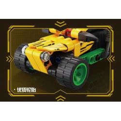 GBL KY1137 1137 CHARIOT TRỞ LẠI GIỮA CÁC VÌ SAO AMBER AFTERGLOW bộ đồ chơi xếp lắp ráp ghép mô hình Technic Kỹ Thuật Công Nghệ Cao Mô Hình Phương Tiện 120 khối