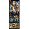 MINGDI LEIBAO K2169 2169 TIỀN NATIONAL TIDE MECHA TIGER TIÊN PHONG bộ đồ chơi xếp lắp ráp ghép mô hình 323 khối