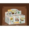 FORANGE FC8281 8281 6 THIẾT BỊ RETRO MÁY GHI ÂM ĐIỆN THOẠI GIẶT ĐỒNG HỒ CON LẮC MAY bộ đồ chơi xếp lắp ráp ghép mô hình 658 khối