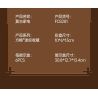 FORANGE FC8281 8281 6 THIẾT BỊ RETRO MÁY GHI ÂM ĐIỆN THOẠI GIẶT ĐỒNG HỒ CON LẮC MAY bộ đồ chơi xếp lắp ráp ghép mô hình 658 khối