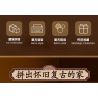 FORANGE FC8281 8281 6 THIẾT BỊ RETRO MÁY GHI ÂM ĐIỆN THOẠI GIẶT ĐỒNG HỒ CON LẮC MAY bộ đồ chơi xếp lắp ráp ghép mô hình 658 khối