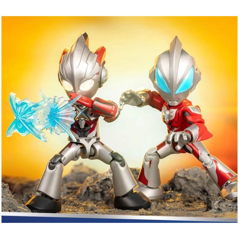 BLOKEES 75850 ULTRAMAN MAGICAL EDITION ULTRAMATE'S BULLET 4 bộ đồ chơi xếp lắp ráp ghép mô hình Movie & Game Phim Và Trò Chơi