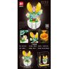 MASAHIRO 33032 TULIP bộ đồ chơi xếp lắp ráp ghép mô hình Creator Sáng Tạo 148 khối