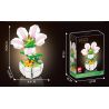 MASAHIRO 33034 HOA HUỆ bộ đồ chơi xếp lắp ráp ghép mô hình Creator Sáng Tạo 164 khối