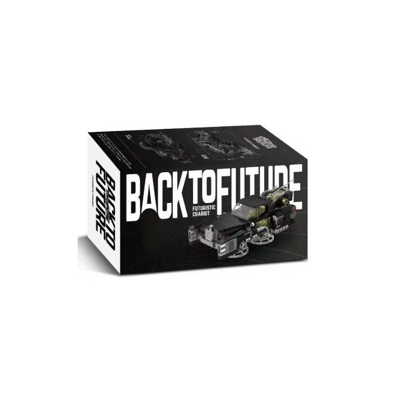 PINBO PB8827 8827 TRỞ LẠI TƯƠNG LAI HOÀNG ĐẾ bộ đồ chơi xếp lắp ráp ghép mô hình Speed Champions Racing Cars BACK TO FUTURE Đua Xe Công Thức 627 khối