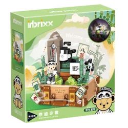 INBRIXX 881311 GẤU BÔNG CUỘC SỐNG NỔI RỘNG VÀ HẸP THÀNH ĐÔ BASHU bộ đồ chơi xếp lắp ráp ghép mô hình 511 khối