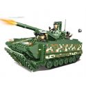 WOMA C0723 0723 Xếp hình kiểu Lego MILITARY ARMY Tank Xe Tăng 547 khối