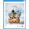 INBRIXX 881311 GẤU BÔNG CUỘC SỐNG NỔI RỘNG VÀ HẸP THÀNH ĐÔ BASHU bộ đồ chơi xếp lắp ráp ghép mô hình 511 khối