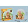 INBRIXX 881311 GẤU BÔNG CUỘC SỐNG NỔI RỘNG VÀ HẸP THÀNH ĐÔ BASHU bộ đồ chơi xếp lắp ráp ghép mô hình 511 khối