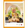 INBRIXX 881311 GẤU BÔNG CUỘC SỐNG NỔI RỘNG VÀ HẸP THÀNH ĐÔ BASHU bộ đồ chơi xếp lắp ráp ghép mô hình 511 khối