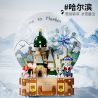 INBRIXX 881313 GẤU TEDDY SNOW MADE SOPHIE HARBIN bộ đồ chơi xếp lắp ráp ghép mô hình 488 khối