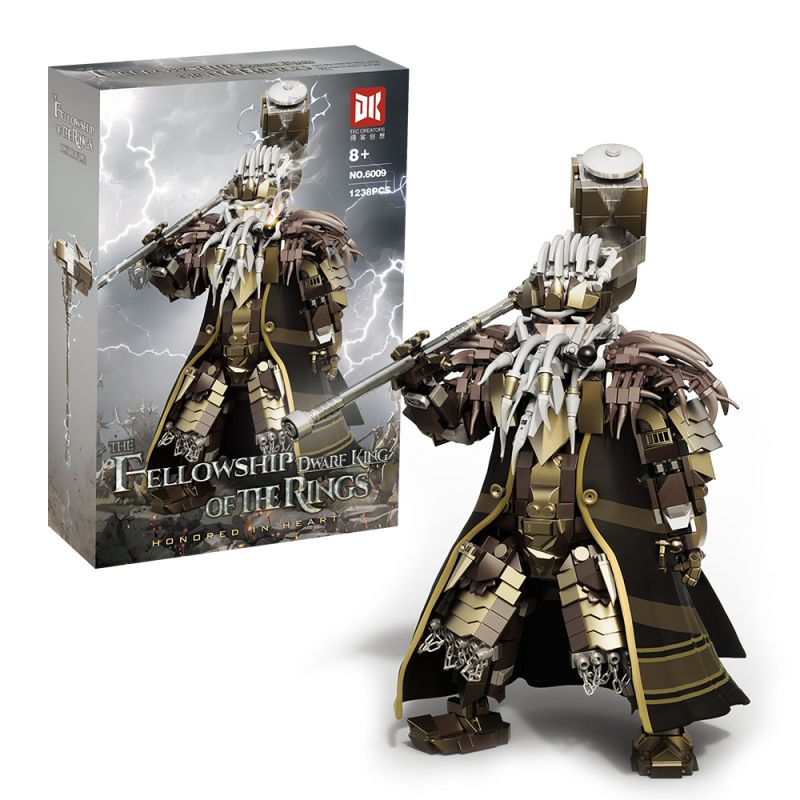 DK 6009 RING MESSENGER DWARF KING bộ đồ chơi xếp lắp ráp ghép mô hình The Lord Of The Rings Chúa Nhẫn 1239 khối