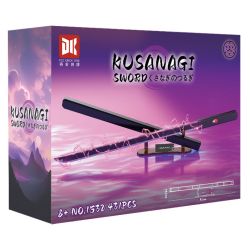 DK 1532 THANH KIẾM KUSANAGI bộ đồ chơi xếp lắp ráp ghép mô hình Movie & Game KUSANAGI SWORD Phim Và Trò Chơi 431 khối