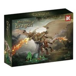 DK 7055 CÂY HUNGARY PEAK RỒNG bộ đồ chơi xếp lắp ráp ghép mô hình Harry Potter MOUNTAIN DRAGON Chú Bé Phù Thủy 886 khối