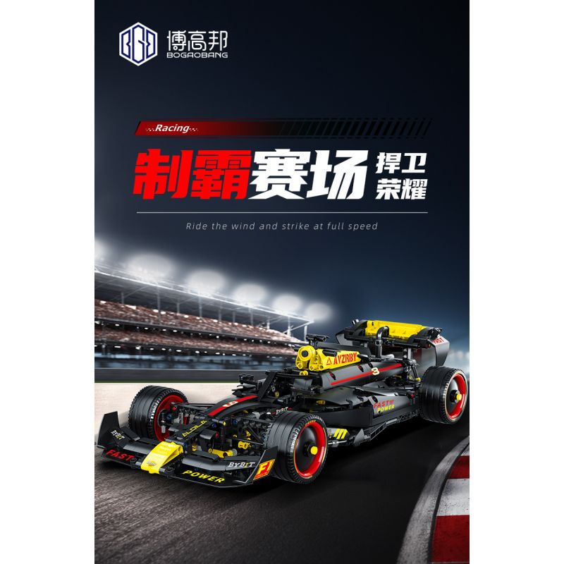 BOGAOBON 99F1 CÔNG THỨC XE ĐUA F1 bộ đồ chơi xếp lắp ráp ghép mô hình Technic Kỹ Thuật Công Nghệ Cao Mô Hình Phương Tiện 1039 khối