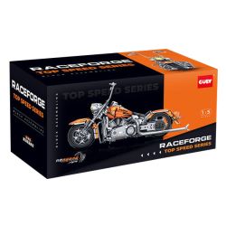 GULY 60531 MÁY BAY ĐẦU MÀU CAM MÙA HÈ HARLEY MOTORCYCLE 1 5 tỷ lệ 1:5 bộ đồ chơi xếp lắp ráp ghép mô hình Technic Kỹ Thuật Công Nghệ Cao Mô Hình Phương Tiện 2392 khối