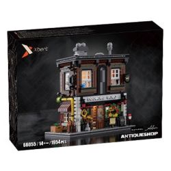 XBERT 66055 CỬA HÀNG ĐỒ CỔ bộ đồ chơi xếp lắp ráp ghép mô hình Creator ANTIQUE SHOP Sáng Tạo 1950 khối