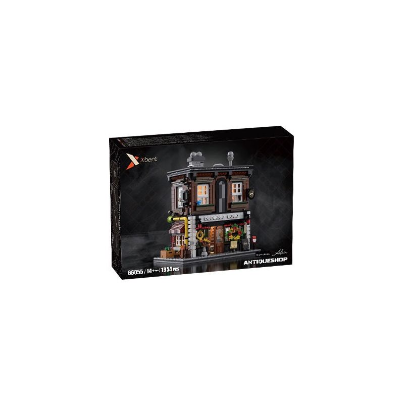 Xbert 66055 Antique Shop Xếp hình lắp ráp ghép mô hình Cửa hàng đồ cổ