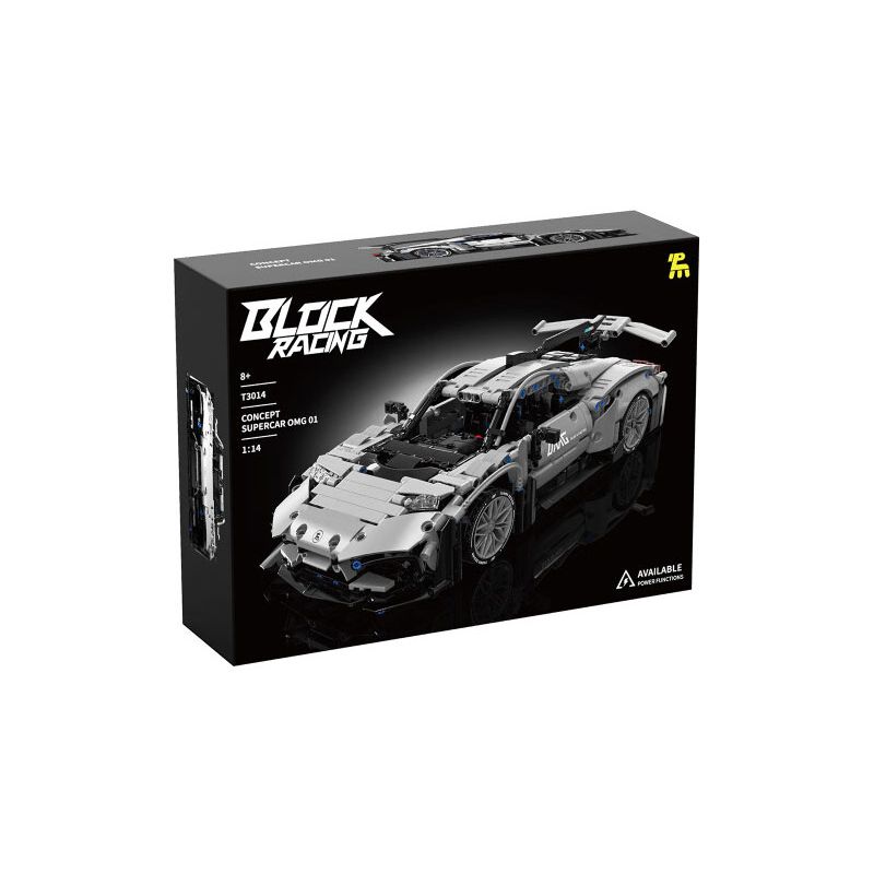 TAKUGI T3014 3014 MERCEDES-BENZ AMG ONE CONCEPT SUPERCAR 1:14 tỷ lệ 1:14 bộ đồ chơi xếp lắp ráp ghép mô hình Technic Kỹ Thuật Công Nghệ Cao Mô Hình Phương Tiện 1164 khối