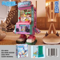 ZHEGAO GZ7066 7066 MÁY MÓNG VUỐT bộ đồ chơi xếp lắp ráp ghép mô hình 615 khối