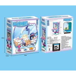 ZHEGAO GZ7066 7066 MÁY MÓNG VUỐT bộ đồ chơi xếp lắp ráp ghép mô hình 615 khối