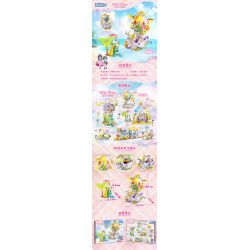 ZHEGAO 921029 WINDSOR ADVENTURE ATIME HOT AIR BALLOON bộ đồ chơi xếp lắp ráp ghép mô hình Girl Con Gái 553 khối