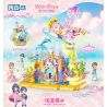 ZHEGAO 921030 CUỘC PHIÊU LƯU CỦA WINDSOR LÂU ĐÀI DƯỚI ĐÁY BIỂN bộ đồ chơi xếp lắp ráp ghép mô hình Girl Con Gái 775 khối
