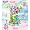 ZHEGAO 921031 CUỘC PHIÊU LƯU CỦA WINDSOR THÀNH PHỐ DREAM bộ đồ chơi xếp lắp ráp ghép mô hình Girl Con Gái 964 khối