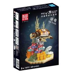 MouldKing 10172 Mould King 10172 BẢN CHẤT TUYỆT VỜI RÙA BIỂN bộ đồ chơi xếp lắp ráp ghép mô hình Arts & Crafts FANTASTIC NATURE SEA TURTLE 410 khối