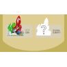 MouldKing 10172 Mould King 10172 BẢN CHẤT TUYỆT VỜI RÙA BIỂN bộ đồ chơi xếp lắp ráp ghép mô hình Arts & Crafts FANTASTIC NATURE SEA TURTLE 410 khối