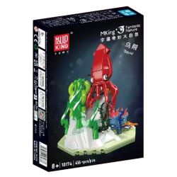 MouldKing 10174 Mould King 10174 BẢN CHẤT TUYỆT VỜI MỰC bộ đồ chơi xếp lắp ráp ghép mô hình Arts & Crafts FANTASTIC NATURE SQUID 416 khối