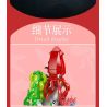 MouldKing 10174 Mould King 10174 BẢN CHẤT TUYỆT VỜI MỰC bộ đồ chơi xếp lắp ráp ghép mô hình Arts & Crafts FANTASTIC NATURE SQUID 416 khối
