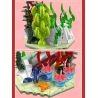 MouldKing 10174 Mould King 10174 BẢN CHẤT TUYỆT VỜI MỰC bộ đồ chơi xếp lắp ráp ghép mô hình Arts & Crafts FANTASTIC NATURE SQUID 416 khối