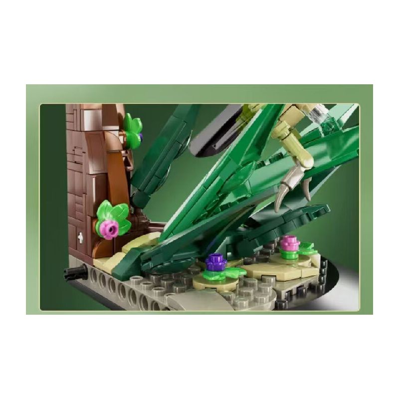 MouldKing 10175 Mould King 10175 CÔN TRÙNG CHÂU CHẤU bộ đồ chơi xếp lắp ráp ghép mô hình Arts & Crafts INSECT GRASSHOPPER 408 khối