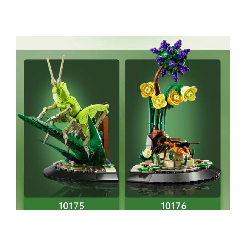 MouldKing 10175 Mould King 10175 CÔN TRÙNG CHÂU CHẤU bộ đồ chơi xếp lắp ráp ghép mô hình Arts & Crafts INSECT GRASSHOPPER 408 khối