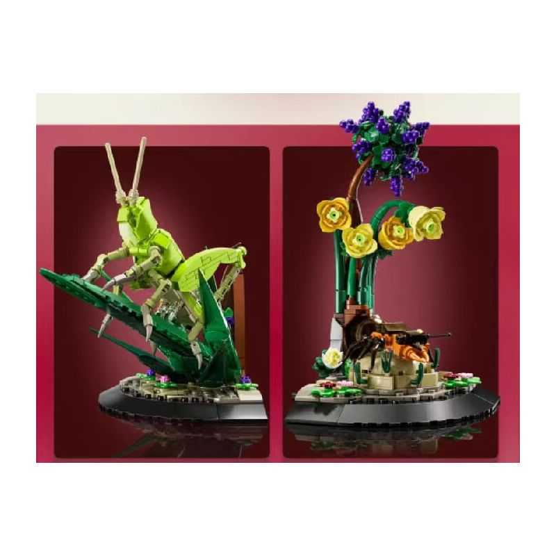 MouldKing 10178 Mould King 10178 CÔN TRÙNG NHỆN bộ đồ chơi xếp lắp ráp ghép mô hình Arts & Crafts INSECT SPIDER 407 khối