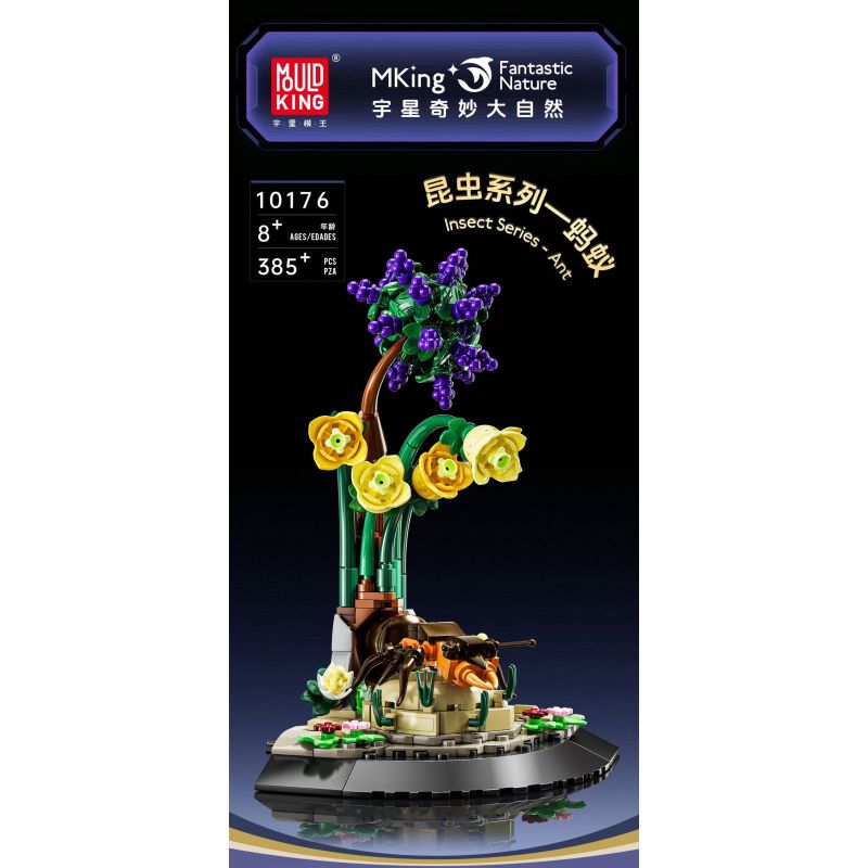 MouldKing 10176 Mould King 10176 CÔN TRÙNG KIẾN bộ đồ chơi xếp lắp ráp ghép mô hình Arts & Crafts INSECT ANT 385 khối