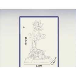 MouldKing 10176 Mould King 10176 CÔN TRÙNG KIẾN bộ đồ chơi xếp lắp ráp ghép mô hình Arts & Crafts INSECT ANT 385 khối