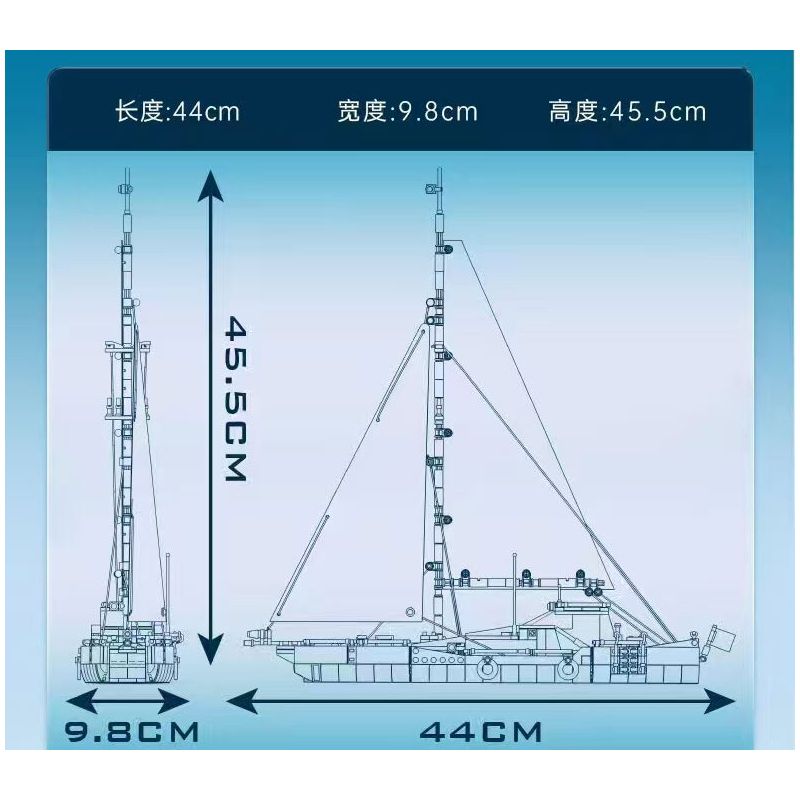 MouldKing 10190 Mould King 10190 MÔ HÌNH TÀU THUYỀN HIỆN ĐẠI bộ đồ chơi xếp lắp ráp ghép mô hình City MODERN SAILBOAT Thành Phố 767 khối