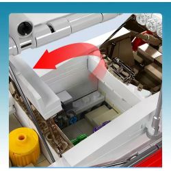 MouldKing 10190 Mould King 10190 MÔ HÌNH TÀU THUYỀN HIỆN ĐẠI bộ đồ chơi xếp lắp ráp ghép mô hình City MODERN SAILBOAT Thành Phố 767 khối