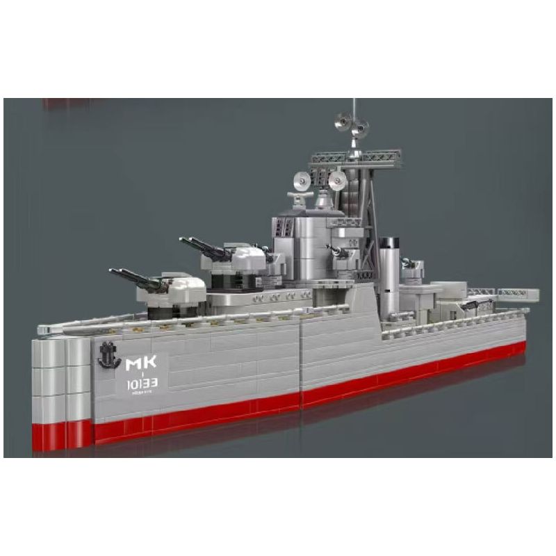 MouldKing 10133 Mould King 10133 MÔ HÌNH TÀU KHU TRỤC CẤP BATEL bộ đồ chơi xếp lắp ráp ghép mô hình Military Army BATTLE CLASS DESTROYER Quân Sự Bộ Đội 1815 khối
