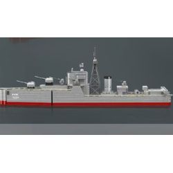 MouldKing 10133 Mould King 10133 MÔ HÌNH TÀU KHU TRỤC CẤP BATEL bộ đồ chơi xếp lắp ráp ghép mô hình Military Army BATTLE CLASS DESTROYER Quân Sự Bộ Đội 1815 khối