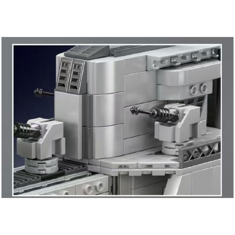 MouldKing 10133 Mould King 10133 MÔ HÌNH TÀU KHU TRỤC CẤP BATEL bộ đồ chơi xếp lắp ráp ghép mô hình Military Army BATTLE CLASS DESTROYER Quân Sự Bộ Đội 1815 khối