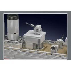 MouldKing 10133 Mould King 10133 MÔ HÌNH TÀU KHU TRỤC CẤP BATEL bộ đồ chơi xếp lắp ráp ghép mô hình Military Army BATTLE CLASS DESTROYER Quân Sự Bộ Đội 1815 khối