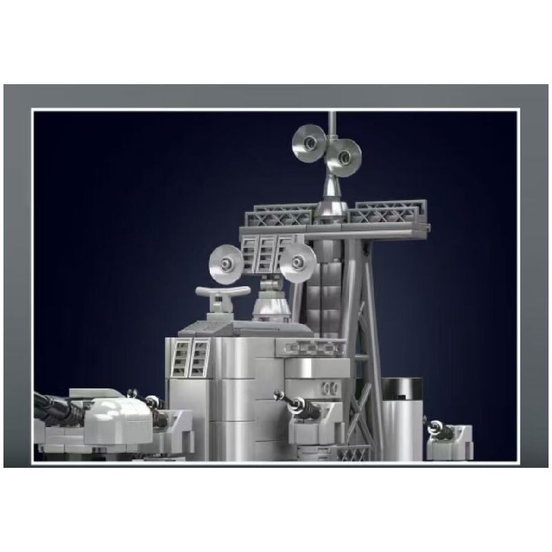 MouldKing 10133 Mould King 10133 MÔ HÌNH TÀU KHU TRỤC CẤP BATEL bộ đồ chơi xếp lắp ráp ghép mô hình Military Army BATTLE CLASS DESTROYER Quân Sự Bộ Đội 1815 khối